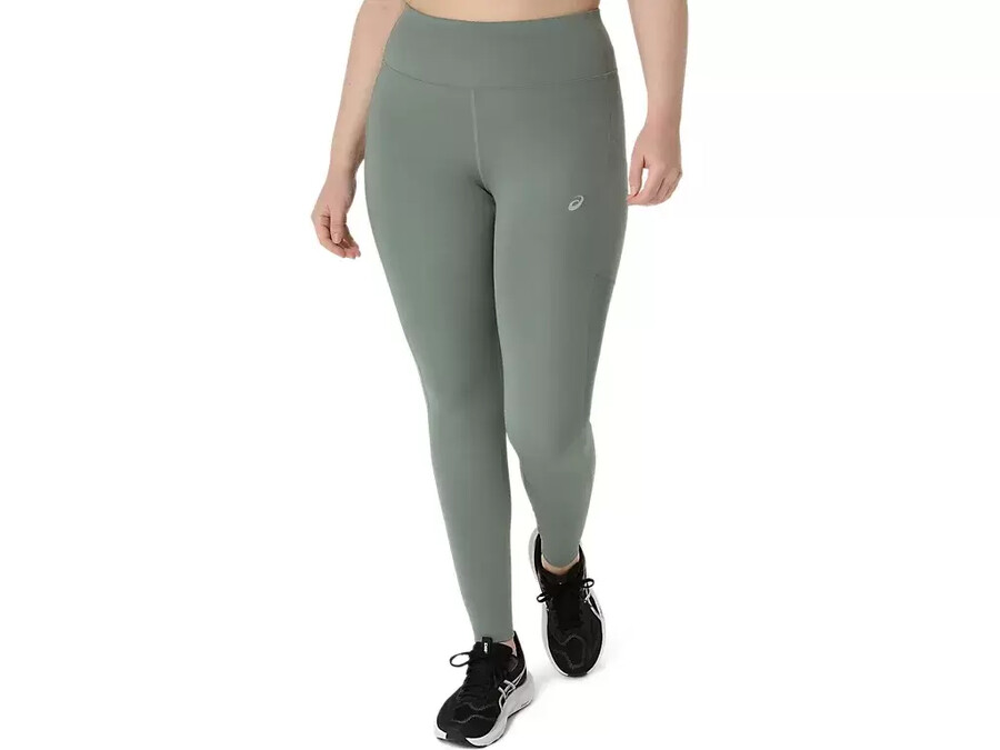 asics silberne tights