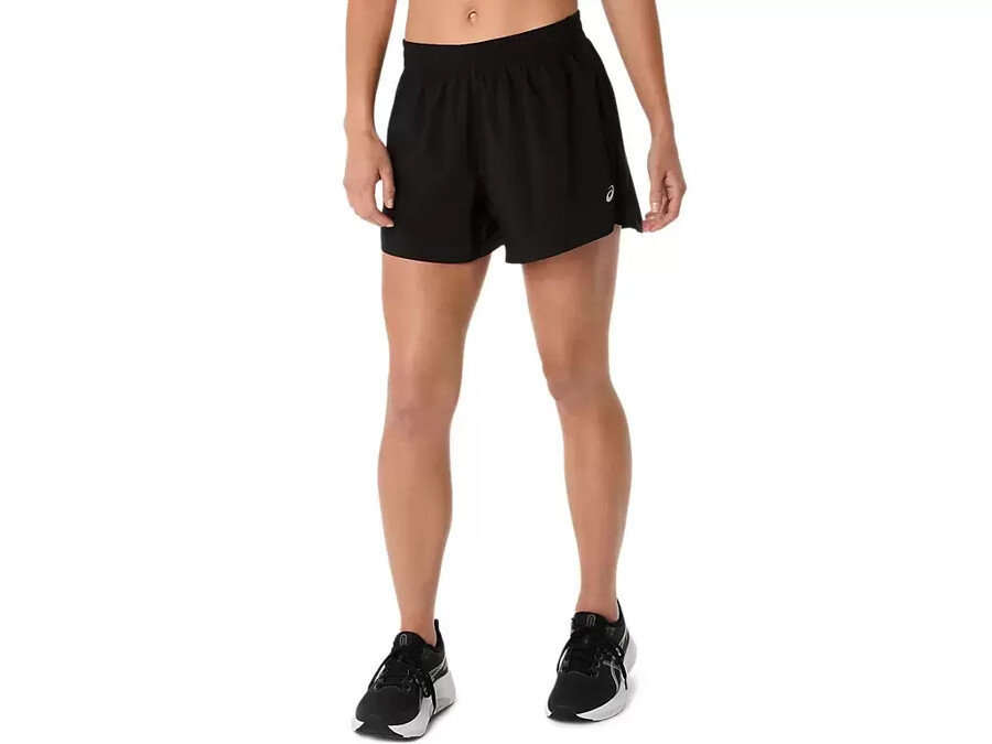asics silberne 4in kurze