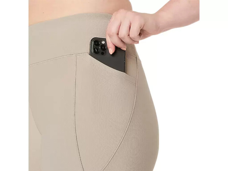 damen rib bike short