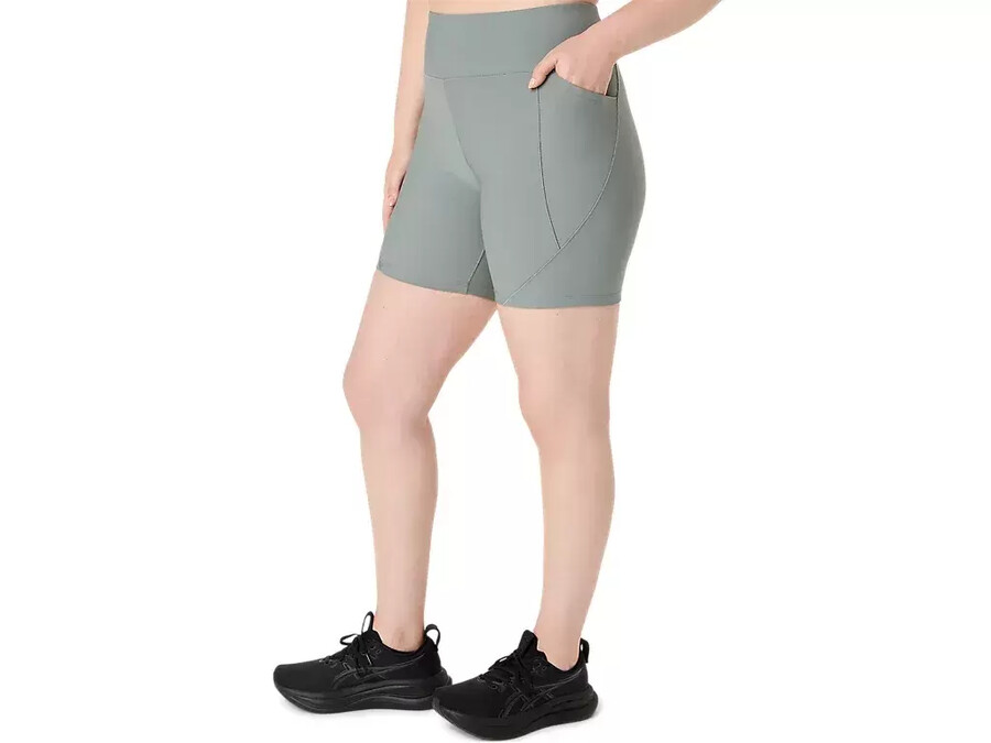 damen rib bike short