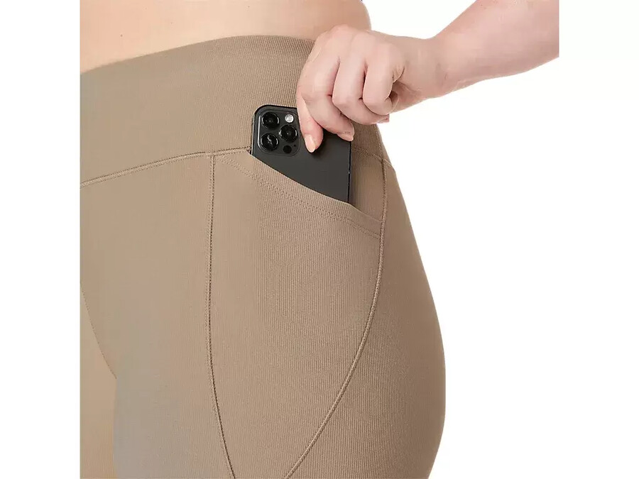 damen rib bike short