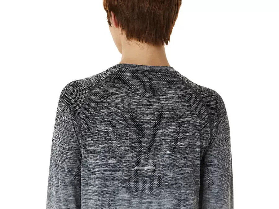 nahtloses langarm-top fÜr damen
