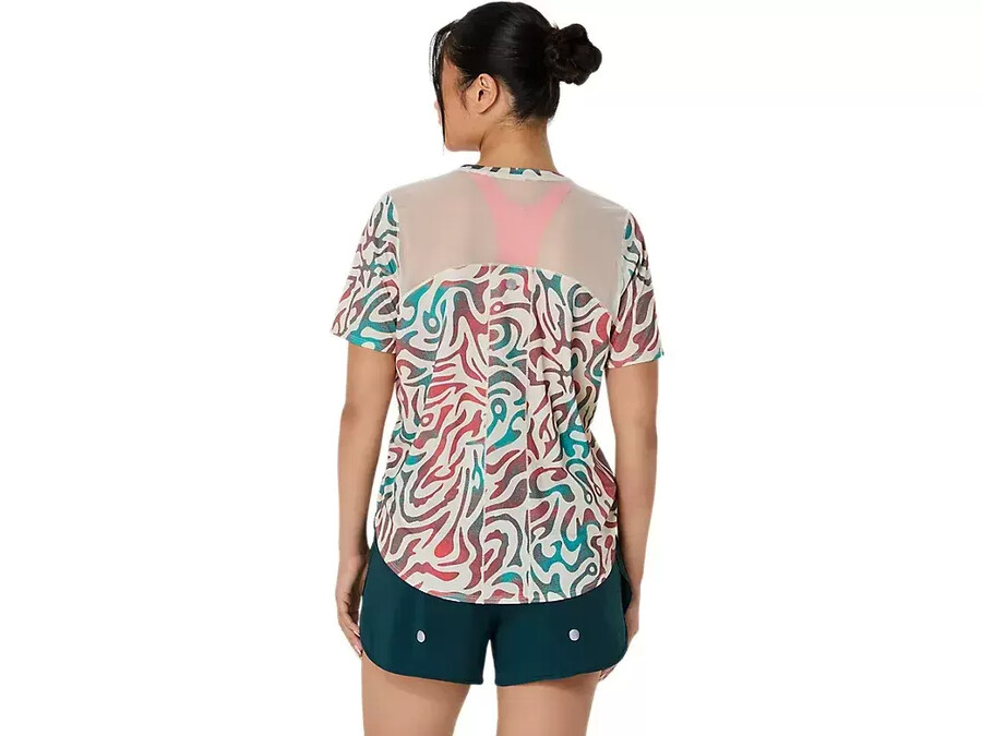 road allover-print kurzarm-top
