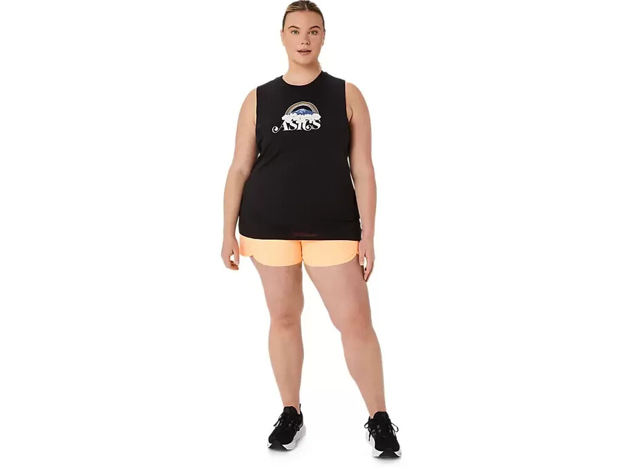asics your adventure muscle tee fÜr damen