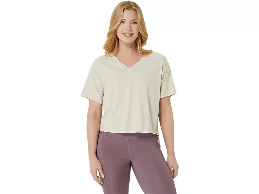 nagino flex heather kurzarm-oberteil