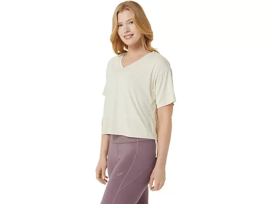 nagino flex heather kurzarm-oberteil