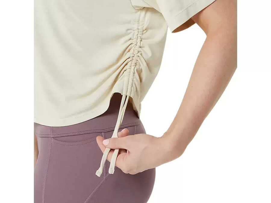 nagino flex heather kurzarm-oberteil