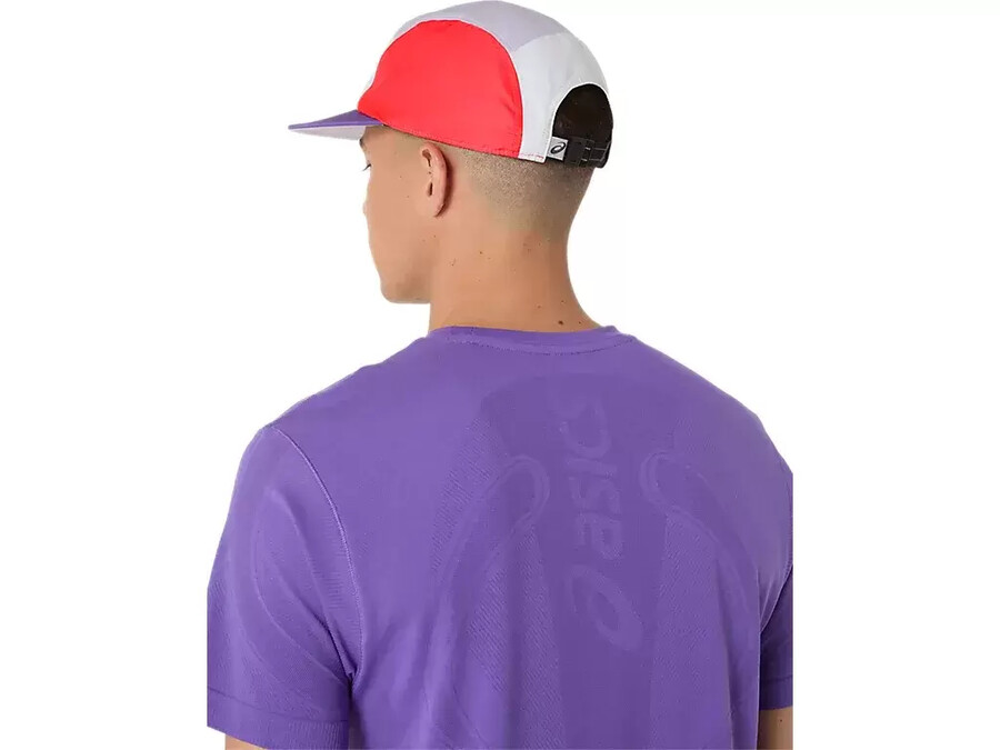 asics 5 panel cap