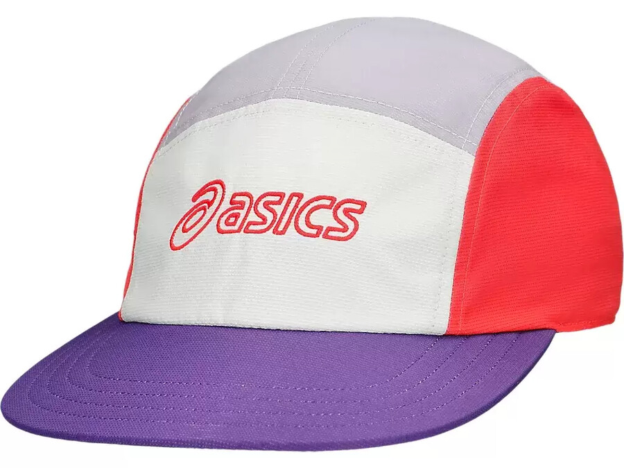 asics 5 panel cap