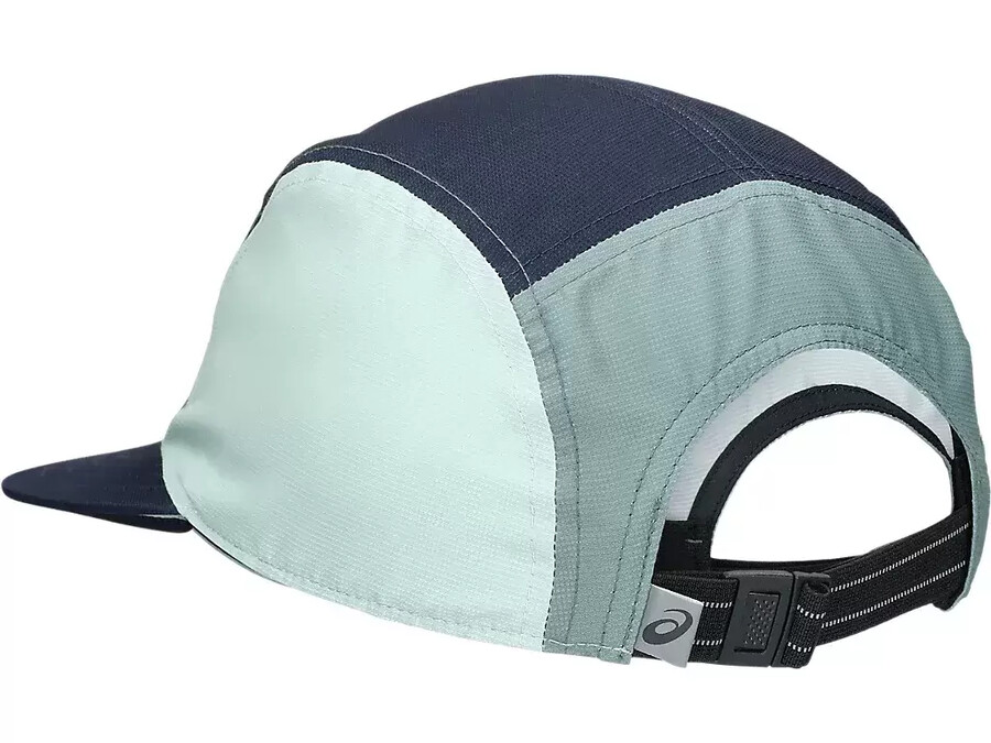 asics 5 panel cap