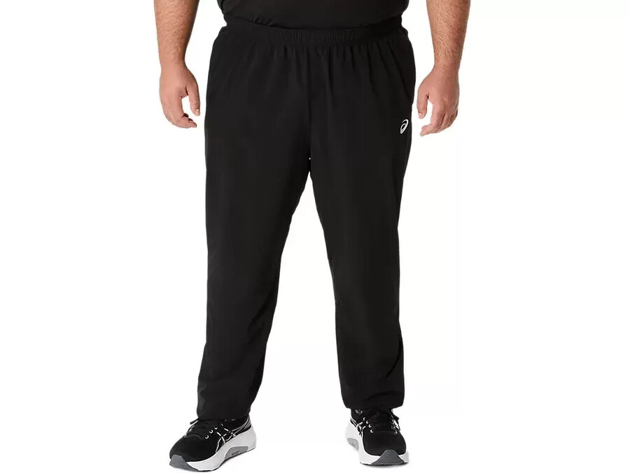 asics silberne gewebte hose