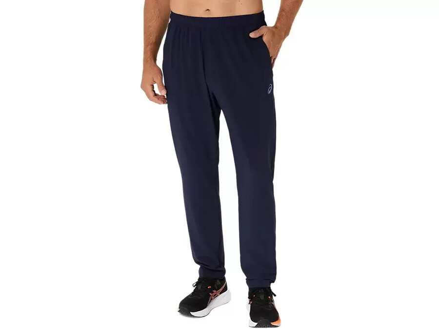 asics gewebte hose mit spirale-stickerei