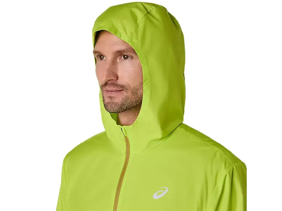asics silberne jacke