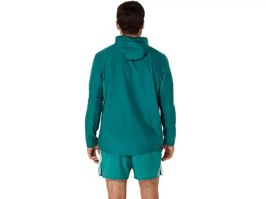 asics silberne jacke