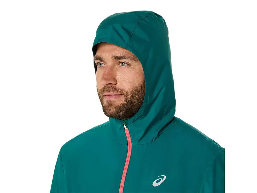 asics silberne jacke