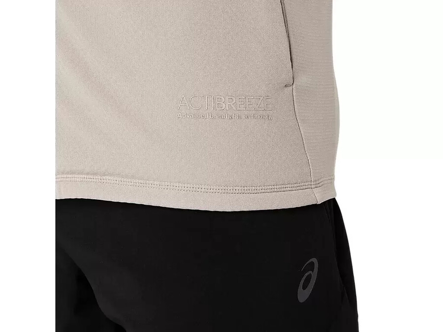 actibreeze jacquard grid durchgehender reissverschlussjacke