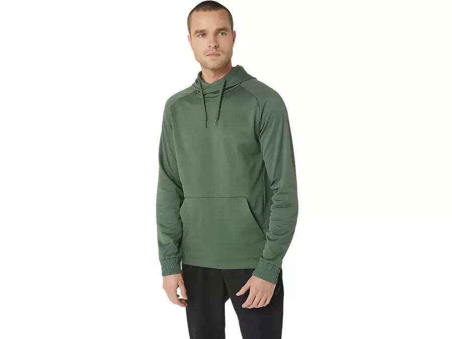 kapuzenpullover aus gebürstetem fleece