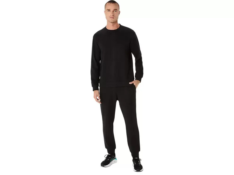 sweatshirt mit rundhalsausschnitt