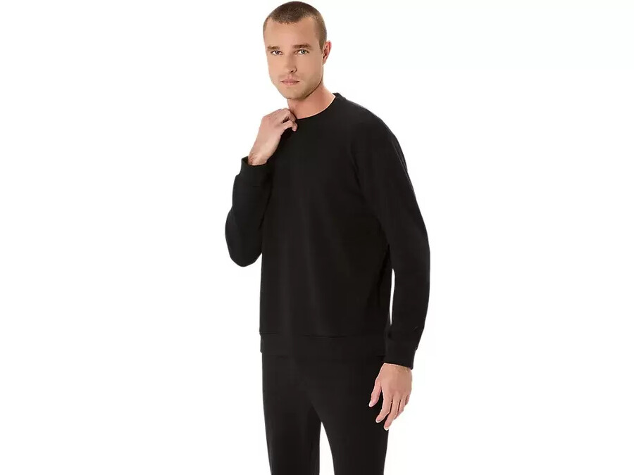 sweatshirt mit rundhalsausschnitt