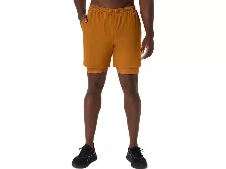 herren 7in 2 in 1 short