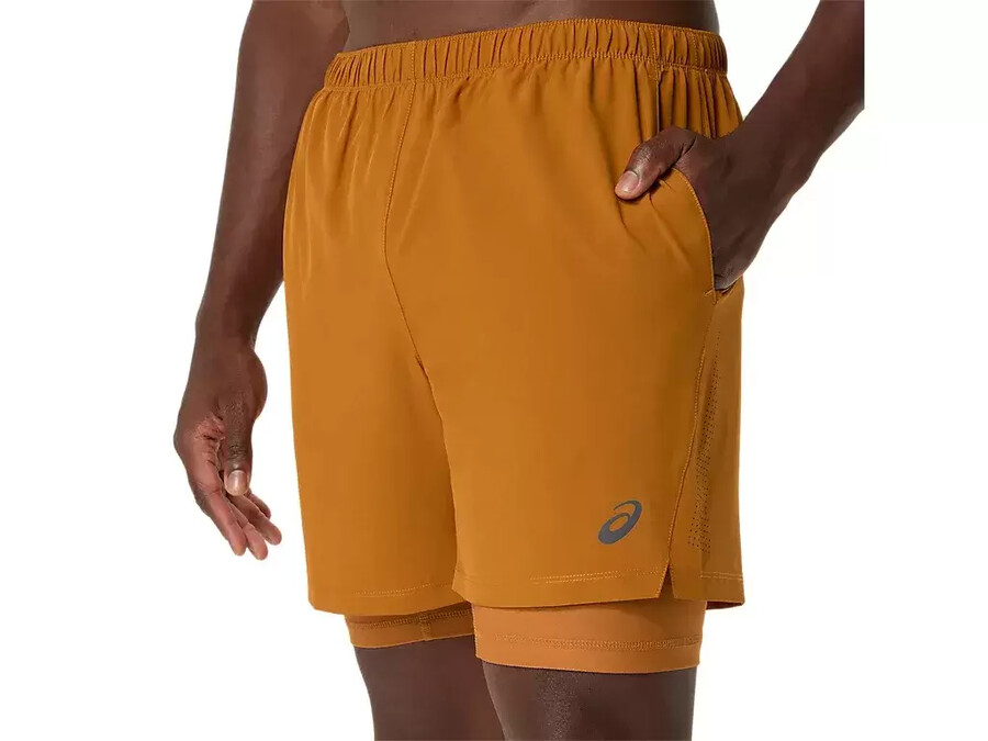 herren 7in 2 in 1 short