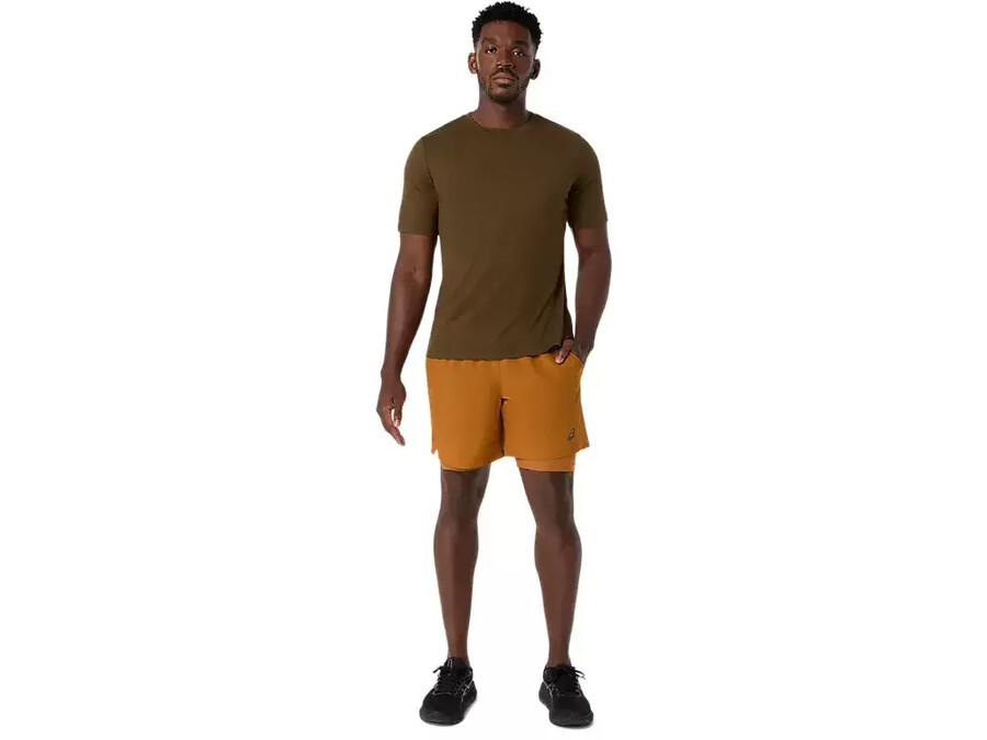 herren 7in 2 in 1 short