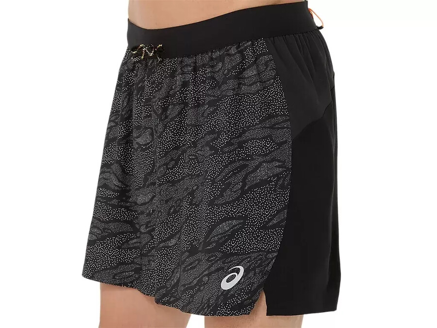 fujitrail allover print 5in short