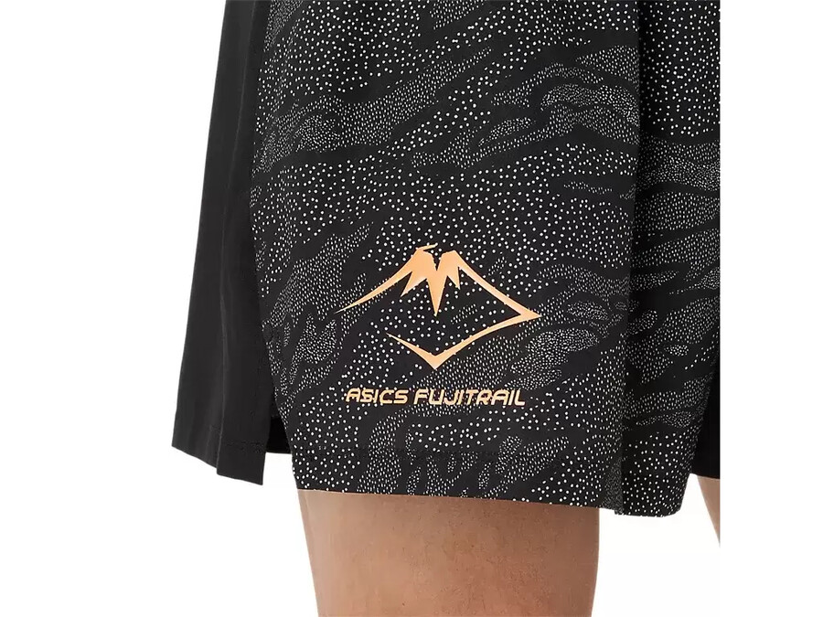 fujitrail allover print 5in short
