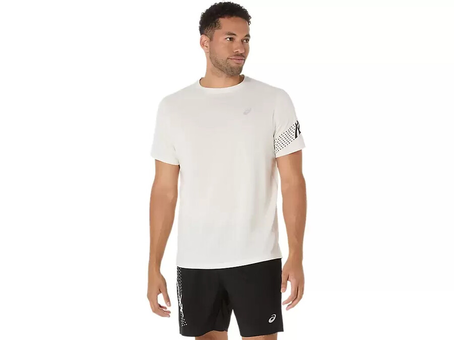 asics icon kurzarm-oberteil