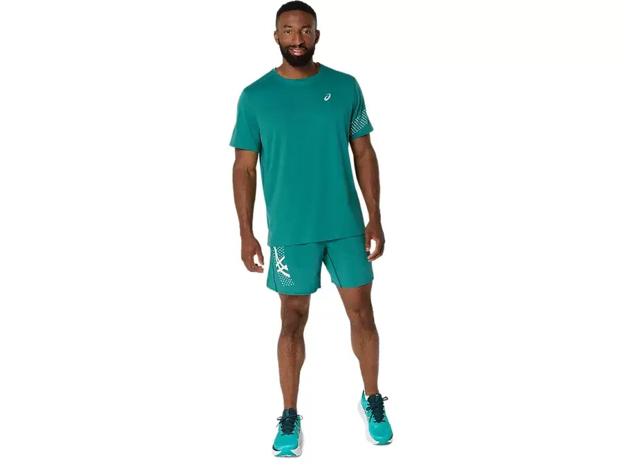 asics icon kurzarm-oberteil