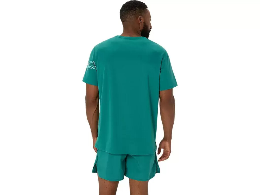 asics icon kurzarm-oberteil