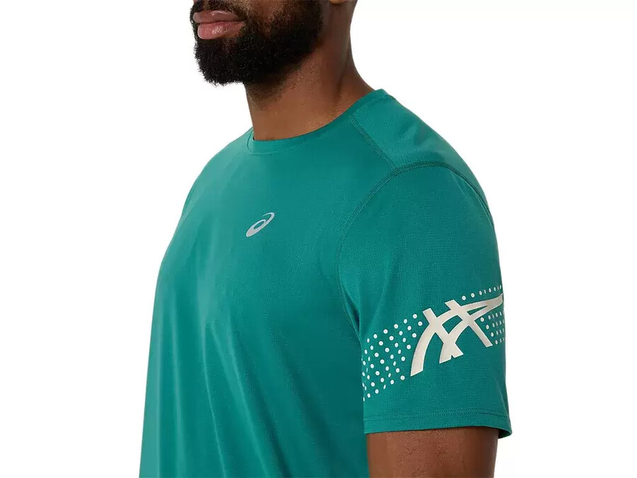 asics icon kurzarm-oberteil