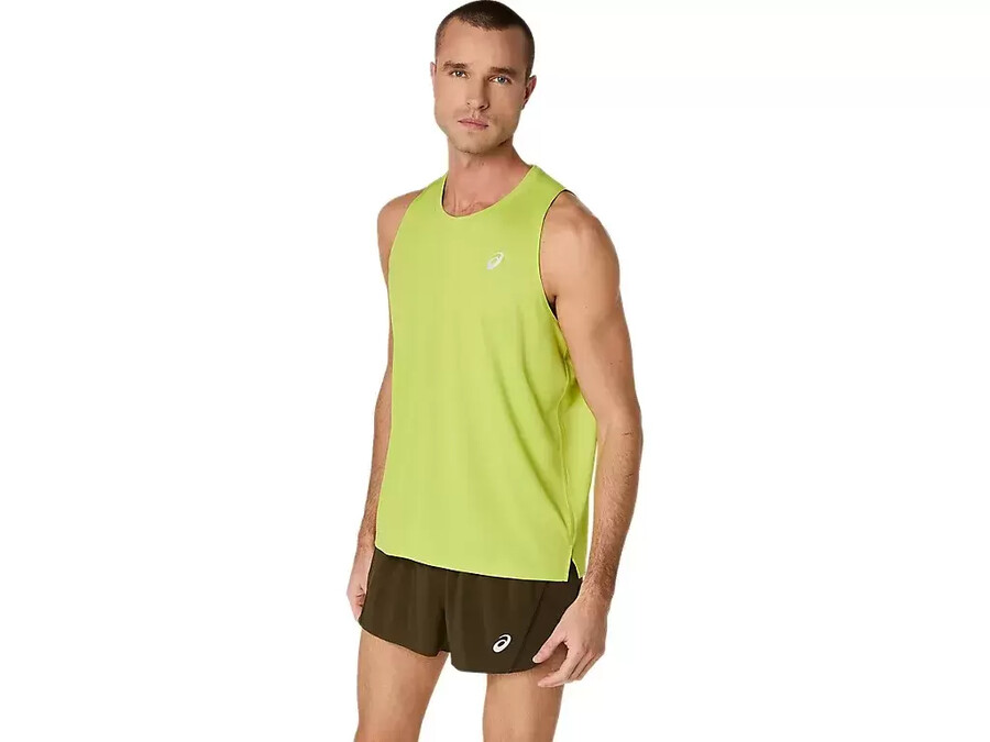 asics silbernes untershirt