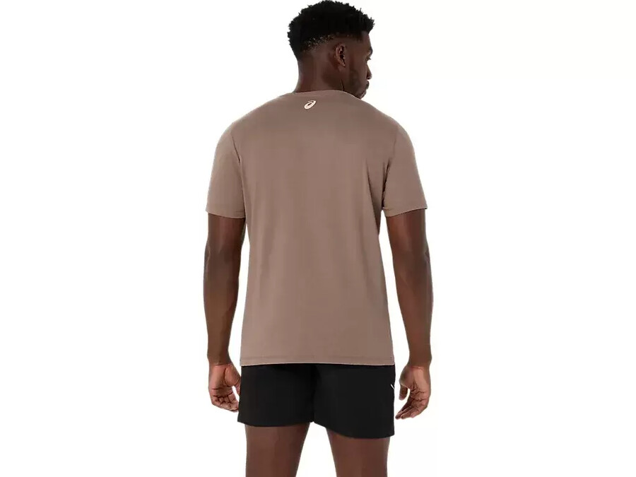 asics gestreiftes kurzarm-t-shirt