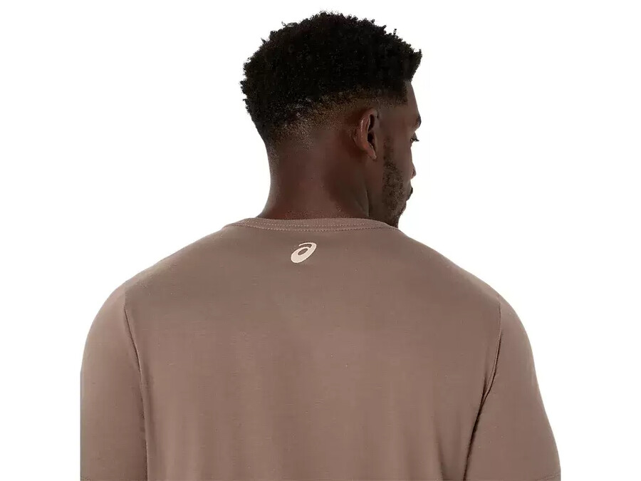 asics gestreiftes kurzarm-t-shirt
