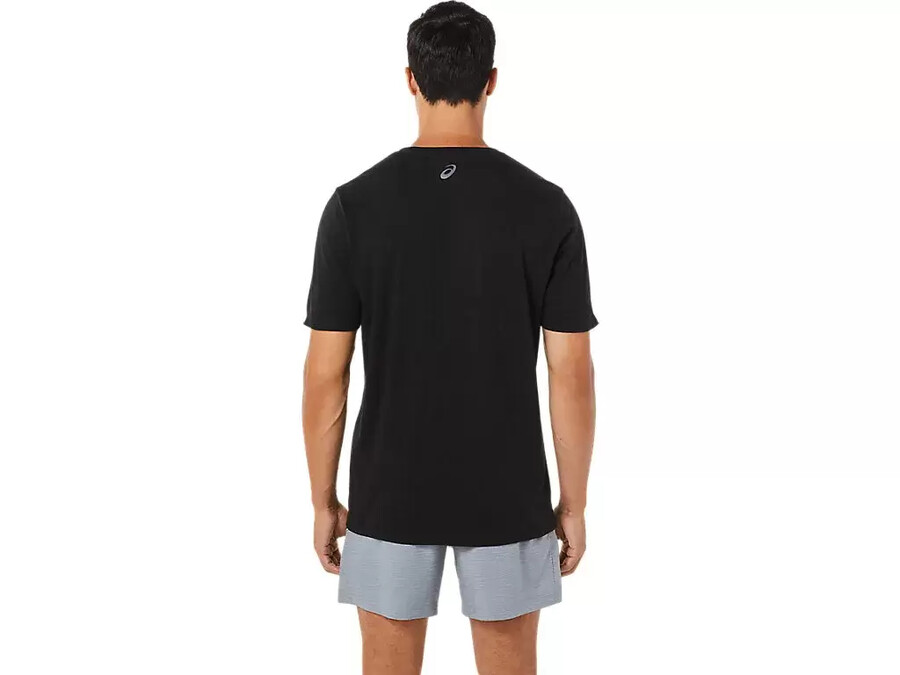 asics gestreiftes kurzarm-t-shirt