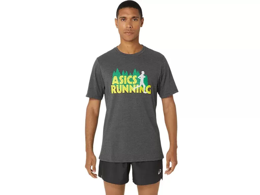 asics evergreen trail run t-shirt