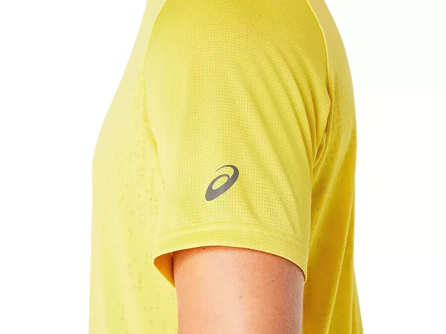 actibreeze jacquard kurzarm-oberteil