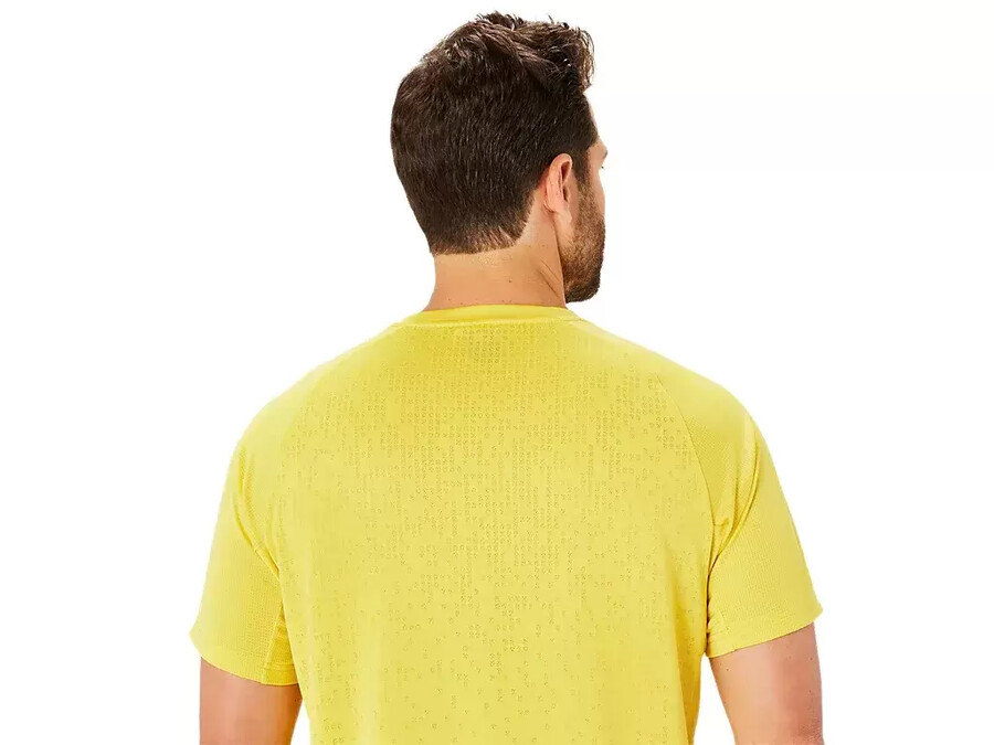 actibreeze jacquard kurzarm-oberteil