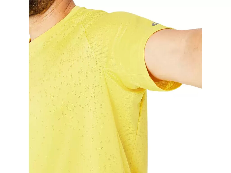 actibreeze jacquard kurzarm-oberteil
