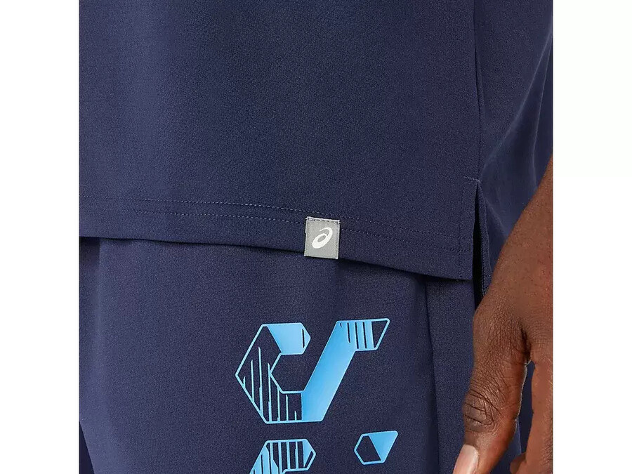 asics hex graphic dry poloshirts