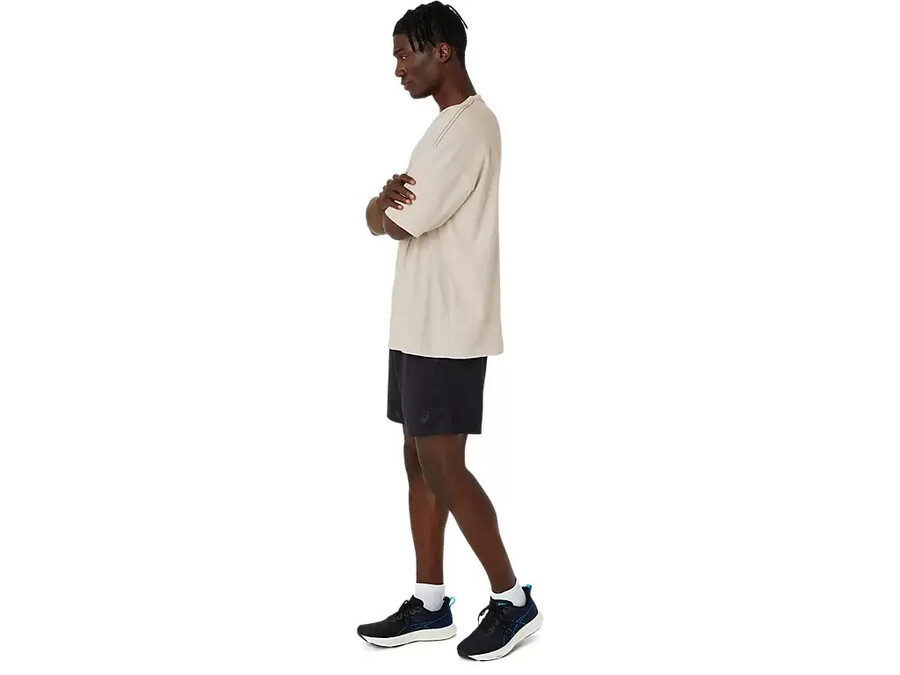 asics t-shirt mit stickerei „spiral relax