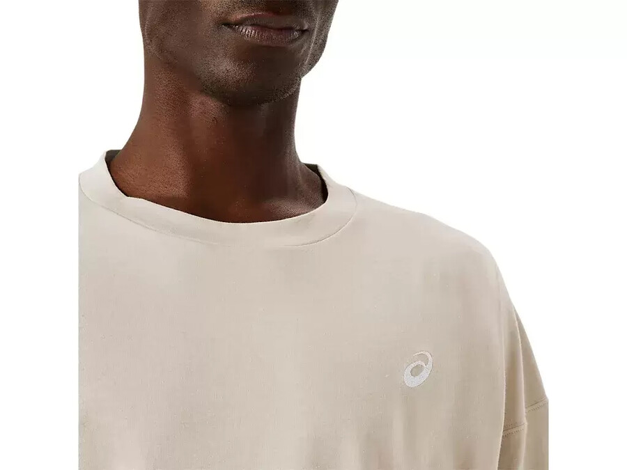 asics t-shirt mit stickerei „spiral relax