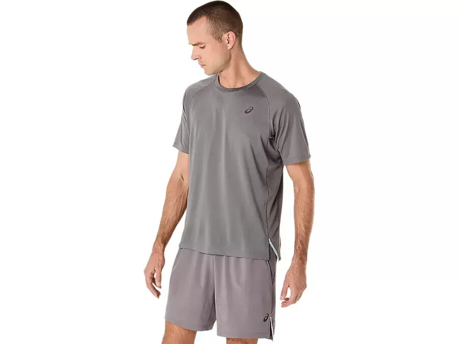 actibreeze jacquard kurzarm-oberteil