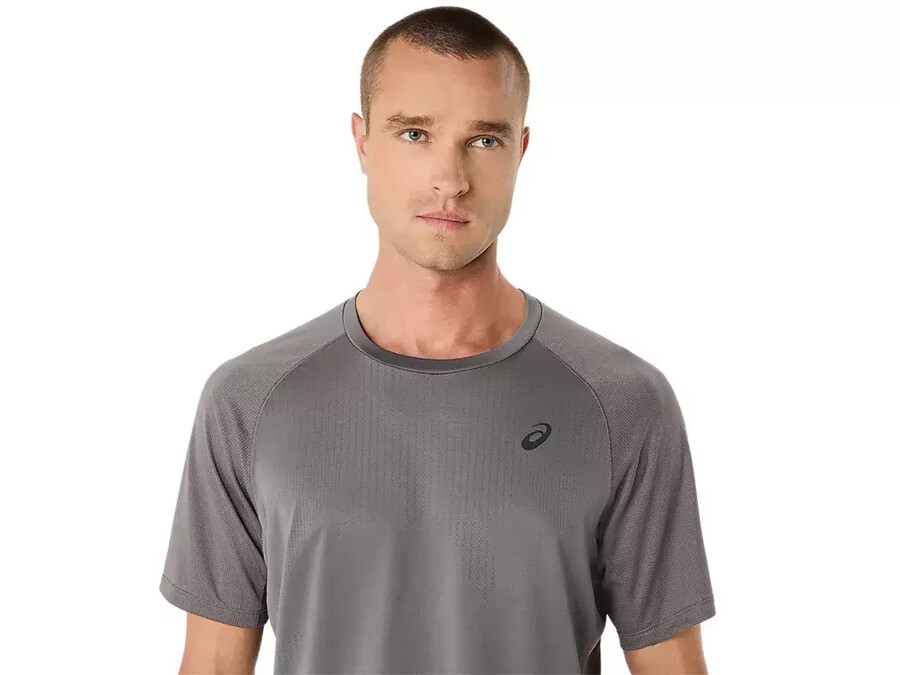 actibreeze jacquard kurzarm-oberteil