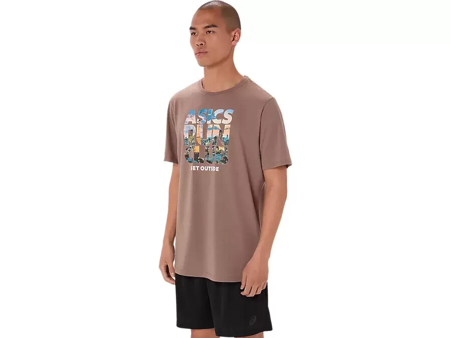 asics run club t-shirt