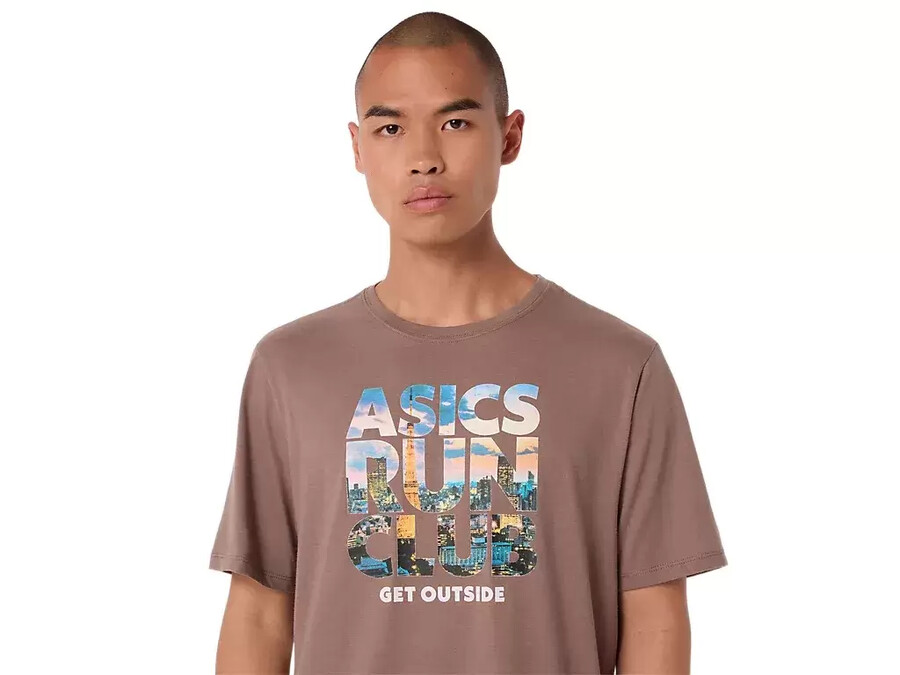 asics run club t-shirt