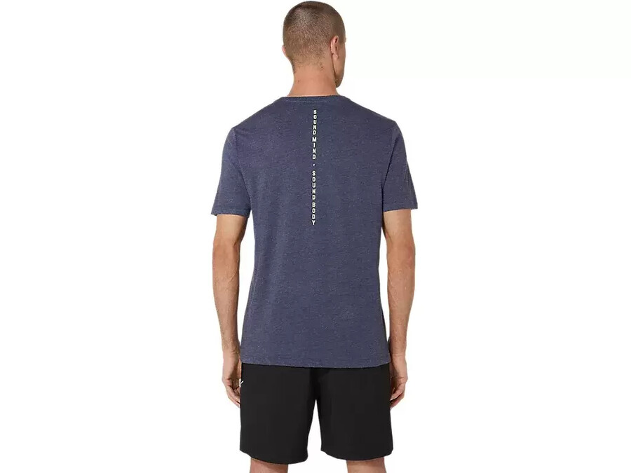 unisex asics brighter days ahead kurzarm-t-shirt