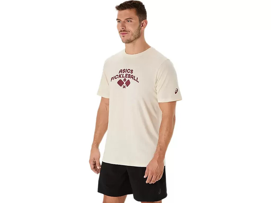 unisex asics pickleball kurzarm-t-shirt