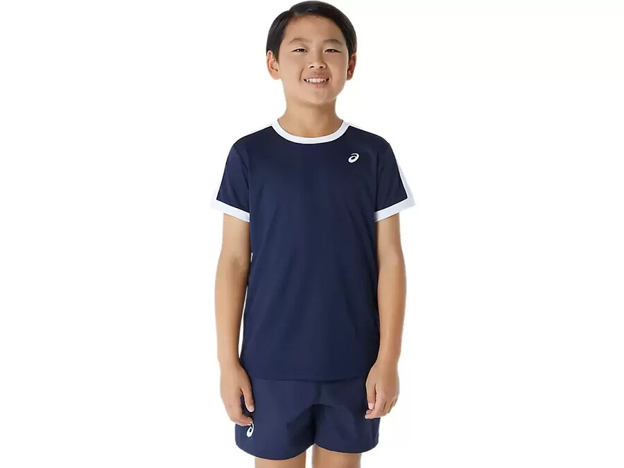 kurzarm-tennis-oberteil fÜr jungen